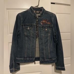 Women’s Harley Davidson Denim Jacket size small-2008